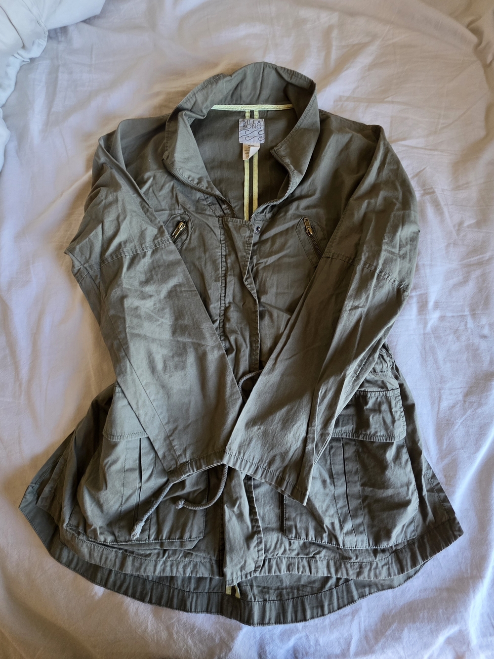Olive Green Utility Jacket - Billabong